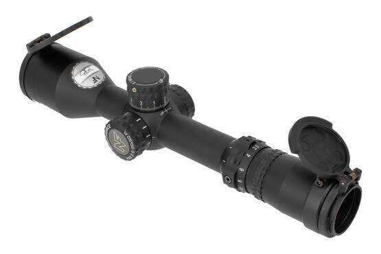 Nightforce NX8 riflescope 2.5-20x50 features finger adjustable tactical turrets